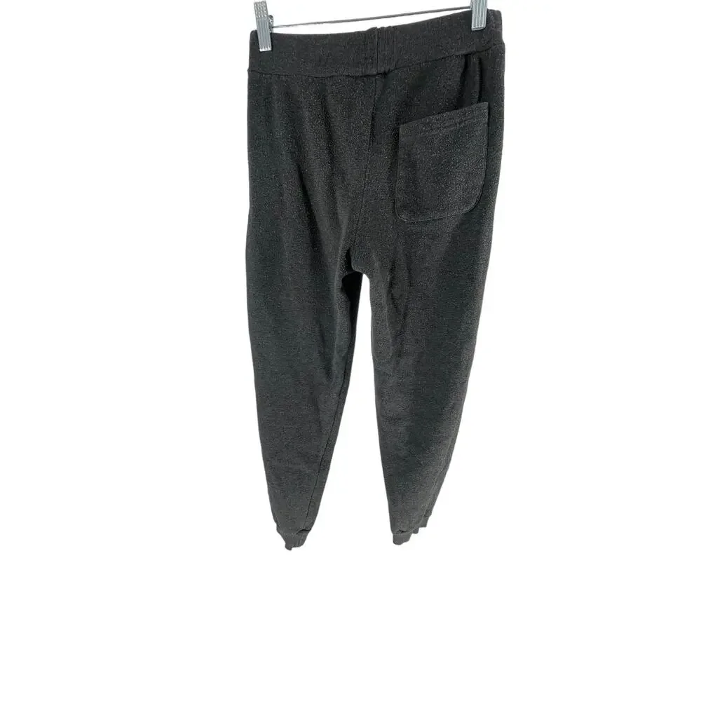 U.S. Polo Assn Boys Gray Orange Graphic Jogger Sweatpants Youth Size Large